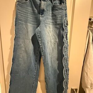 Sasha Terese Cairo Chic Light Blue Women's Flare Jeans